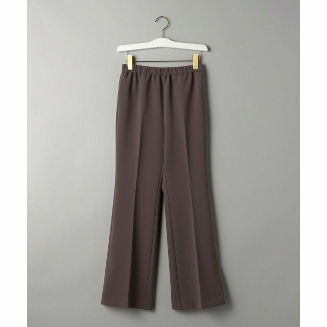 BEAUTY&YOUTH UNITED ARROWS(ビューティアンドユースユナイテッドアローズ)の【DK.BROWN】ダブルクロス フレア パンツ2 -ウォッシャブル- レディースのパンツ(その他)の商品写真