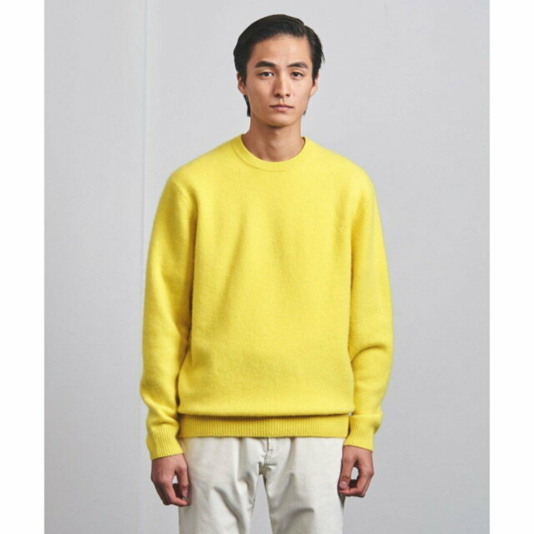 UNITED ARROWS(ユナイテッドアローズ)の【YELLOW】オルドス カシミヤ クルーネック/ニット その他のその他(その他)の商品写真