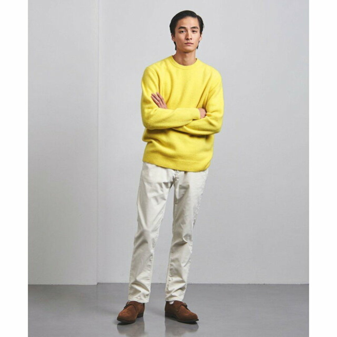 UNITED ARROWS(ユナイテッドアローズ)の【YELLOW】オルドス カシミヤ クルーネック/ニット その他のその他(その他)の商品写真