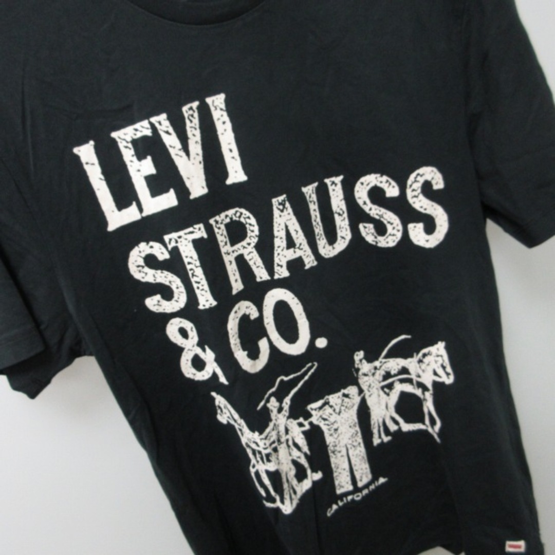 Levi's(リーバイス)のリーバイス Levi's Tシャツ カットソー 半袖 黒 ブラック M STK メンズのトップス(Tシャツ/カットソー(半袖/袖なし))の商品写真