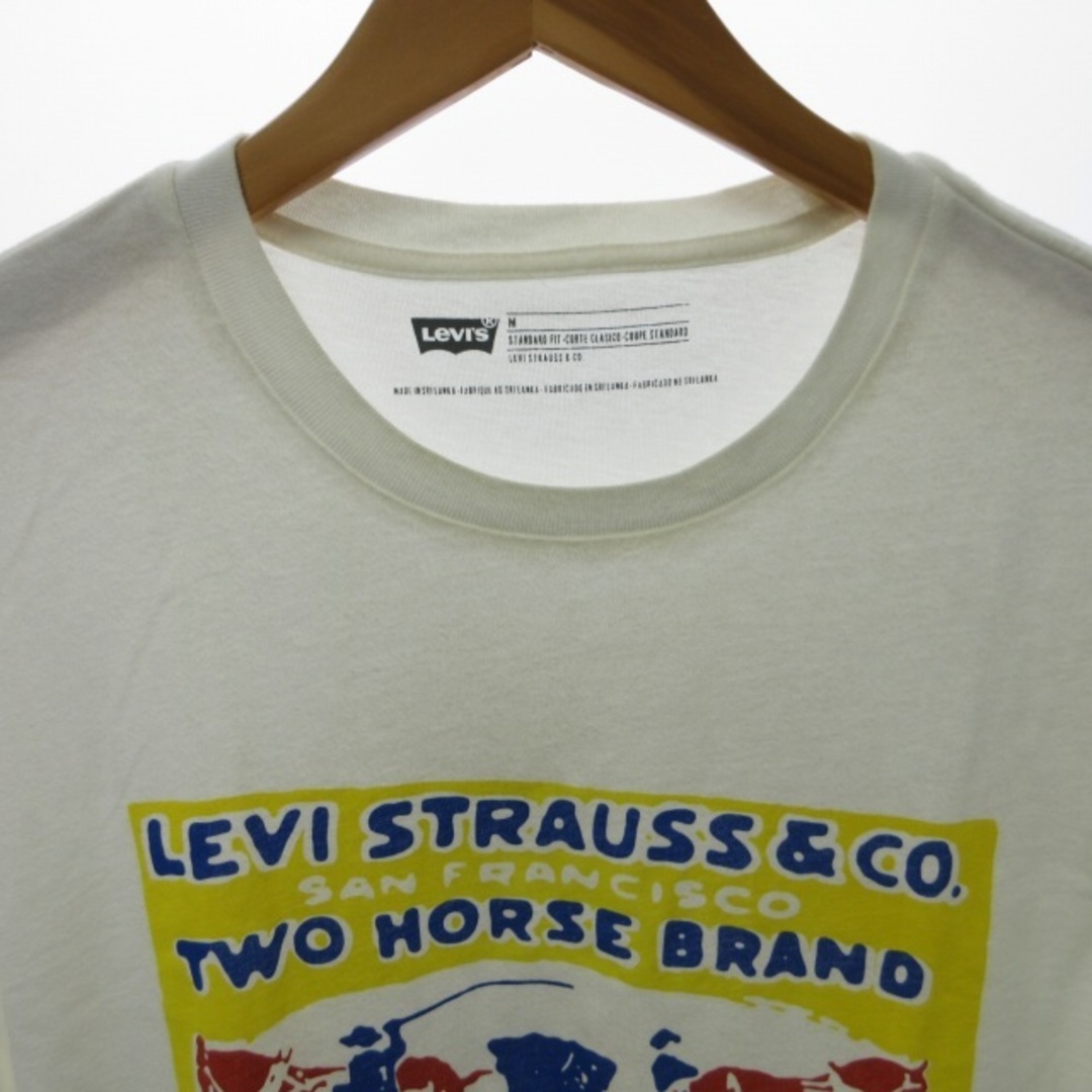 Levi's(リーバイス)のリーバイス Levi's プリントTシャツ カットソー 半袖 白 M STK メンズのトップス(Tシャツ/カットソー(半袖/袖なし))の商品写真