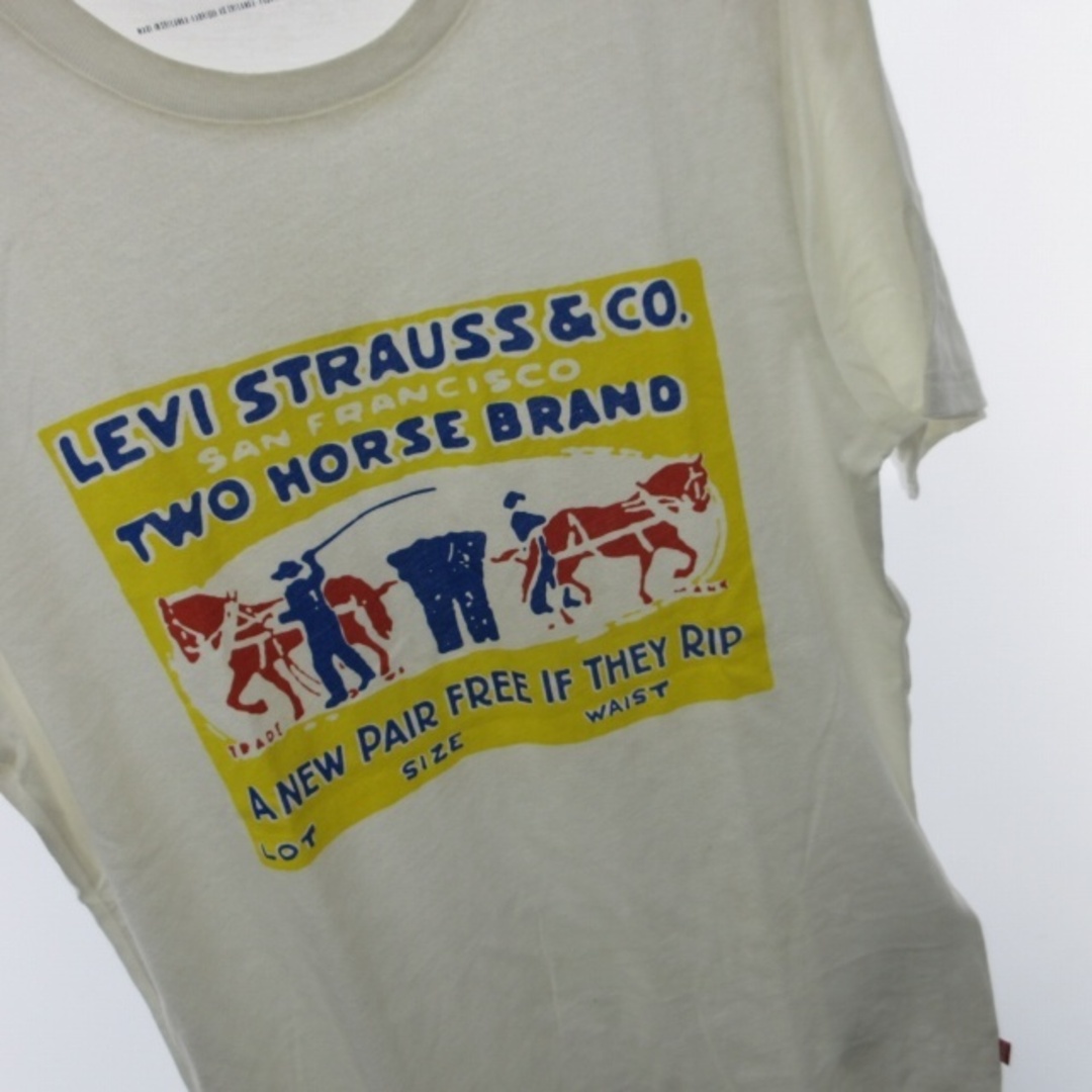 Levi's(リーバイス)のリーバイス Levi's プリントTシャツ カットソー 半袖 白 M STK メンズのトップス(Tシャツ/カットソー(半袖/袖なし))の商品写真