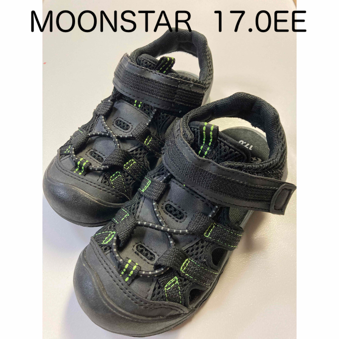 MOONSTAR (ムーンスター)のムーンスター　サンダル　17.0EE キッズ/ベビー/マタニティのキッズ靴/シューズ(15cm~)(サンダル)の商品写真