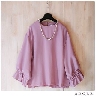 アドーア(ADORE)の◆幻◆ 希少美品 定価3.2万円 ADORE 袖バルーンアムンゼンブラウス(シャツ/ブラウス(長袖/七分))