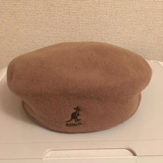 カンゴール(KANGOL)のKANGOL (camel) WOOL504(ハンチング/ベレー帽)