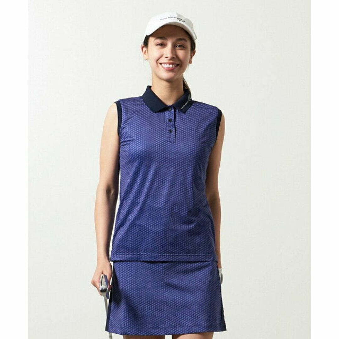 UNITED ARROWS(ユナイテッドアローズ)の【その他1】<UNITED ARROWS GOLF > ウィメンズ  Lncm ノースリーブ ポロシャツ スポーツ/アウトドアのゴルフ(その他)の商品写真