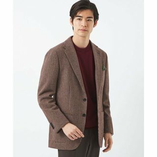 ユナイテッドアローズグリーンレーベルリラクシング(UNITED ARROWS green label relaxing)の【MD.BROWN】ソフトツイード ガンクラブ 2B RG ジャケット(その他)