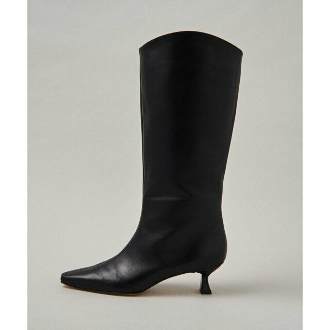 Odette e Odile(オデットエオディール)の【BLACK】【22cm】ワイドシャフト ロングブーツ50↑ レディースの靴/シューズ(ブーツ)の商品写真