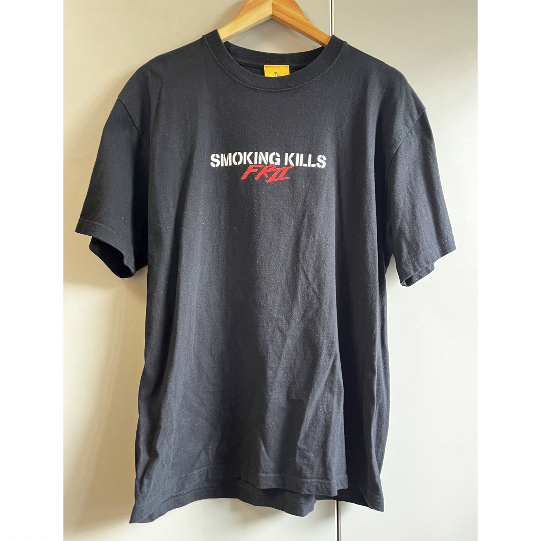 #FR2(エフアールツー)のFR 2 BLACK graphic Tshirt  シャツ ブラック メンズのトップス(Tシャツ/カットソー(半袖/袖なし))の商品写真