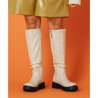 【OFF WHITE】<CITEN>トラックソール ロングブーツ(その他)