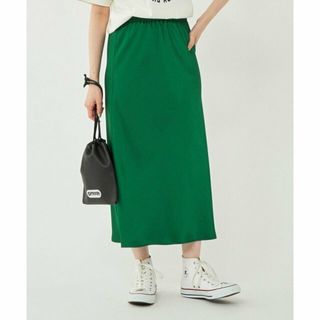 ユナイテッドアローズグリーンレーベルリラクシング(UNITED ARROWS green label relaxing)の【KELLY】ヴィンテージライク サテン スカート(ロングスカート)