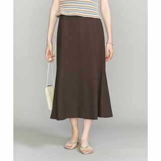 ビューティアンドユースユナイテッドアローズ(BEAUTY&YOUTH UNITED ARROWS)の【DK.BROWN】スラブ マーメイド フレアスカート(ロングスカート)