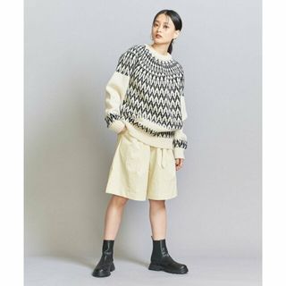 ビューティアンドユースユナイテッドアローズ(BEAUTY&YOUTH UNITED ARROWS)の【OFF WHITE】<JANE SMITH*WILD THINGS*BY>ナイロンタックショートパンツ(カットソー(長袖/七分))