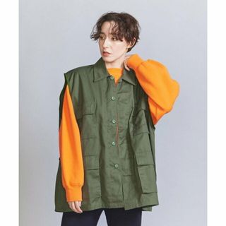 ビューティアンドユースユナイテッドアローズ(BEAUTY&YOUTH UNITED ARROWS)の【OLIVE】<THRIFTY LOOK>アーミー ベスト 2(テーラードジャケット)