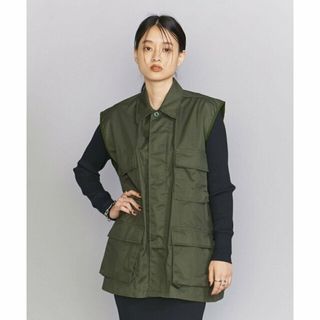 ビューティアンドユースユナイテッドアローズ(BEAUTY&YOUTH UNITED ARROWS)の【OLIVE】<THRIFTY LOOK>アーミー ベスト(テーラードジャケット)