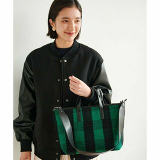 ユナイテッドアローズグリーンレーベルリラクシング(UNITED ARROWS green label relaxing)の【KELLY】ビッグチェック 2WAY トートバッグ(ショルダーバッグ)