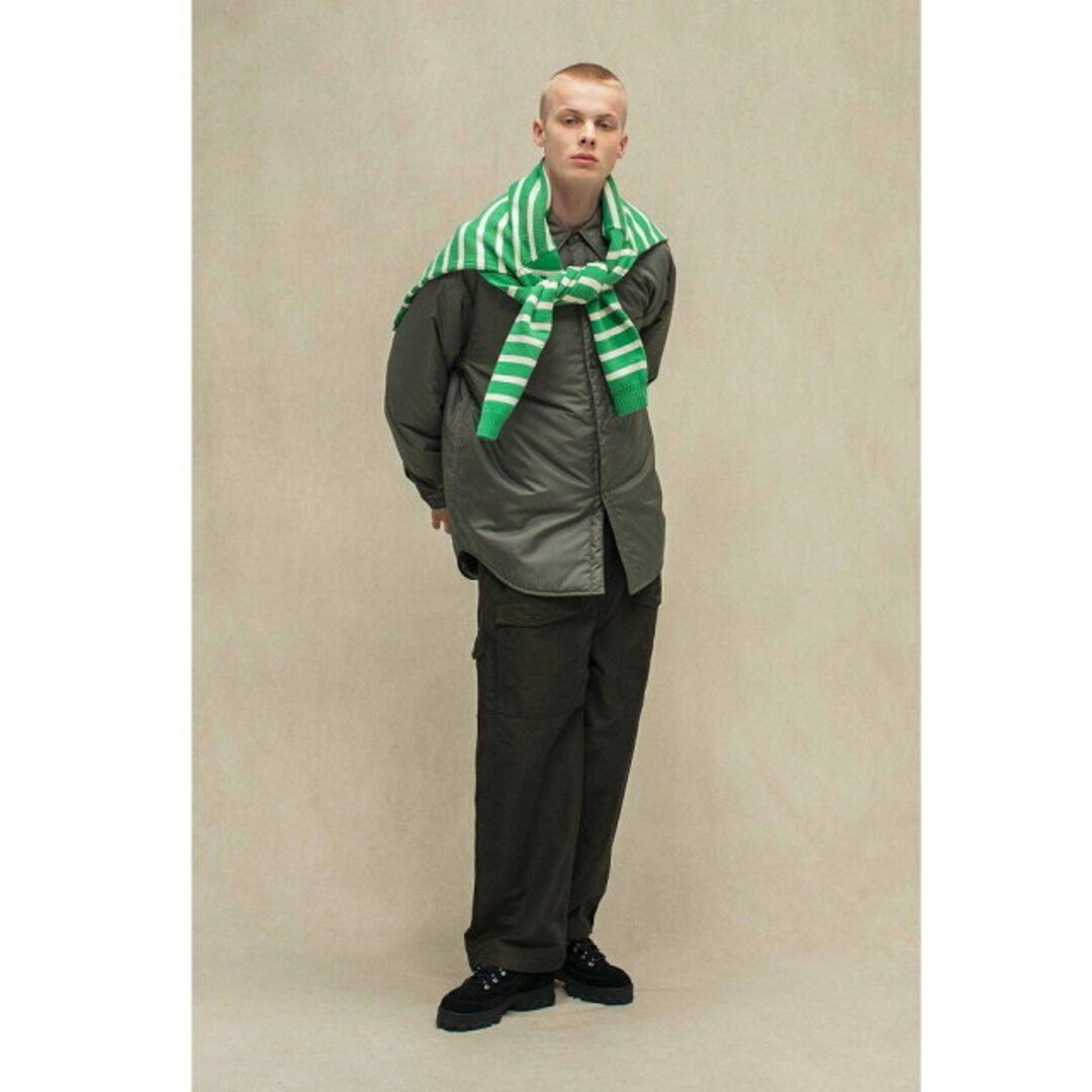 BEAUTY&YOUTH UNITED ARROWS(ビューティアンドユースユナイテッドアローズ)の【OLIVE】<monkey time> PADDED PE TAFFETA SHIRT/シャツ メンズのトップス(シャツ)の商品写真