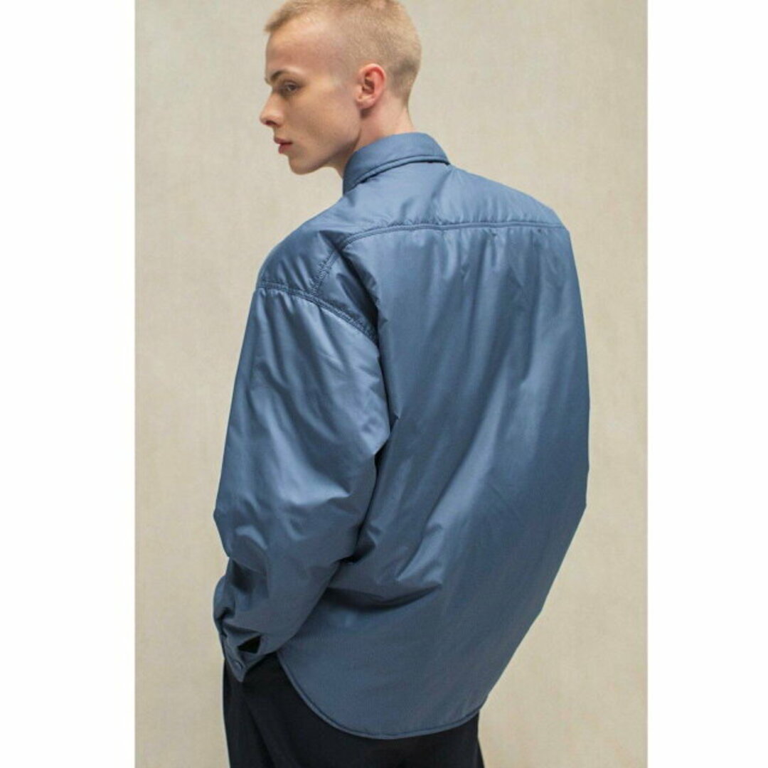 BEAUTY&YOUTH UNITED ARROWS(ビューティアンドユースユナイテッドアローズ)の【COBALT】【S】<monkey time> PADDED PE TAFFETA SHIRT/シャツ メンズのトップス(シャツ)の商品写真