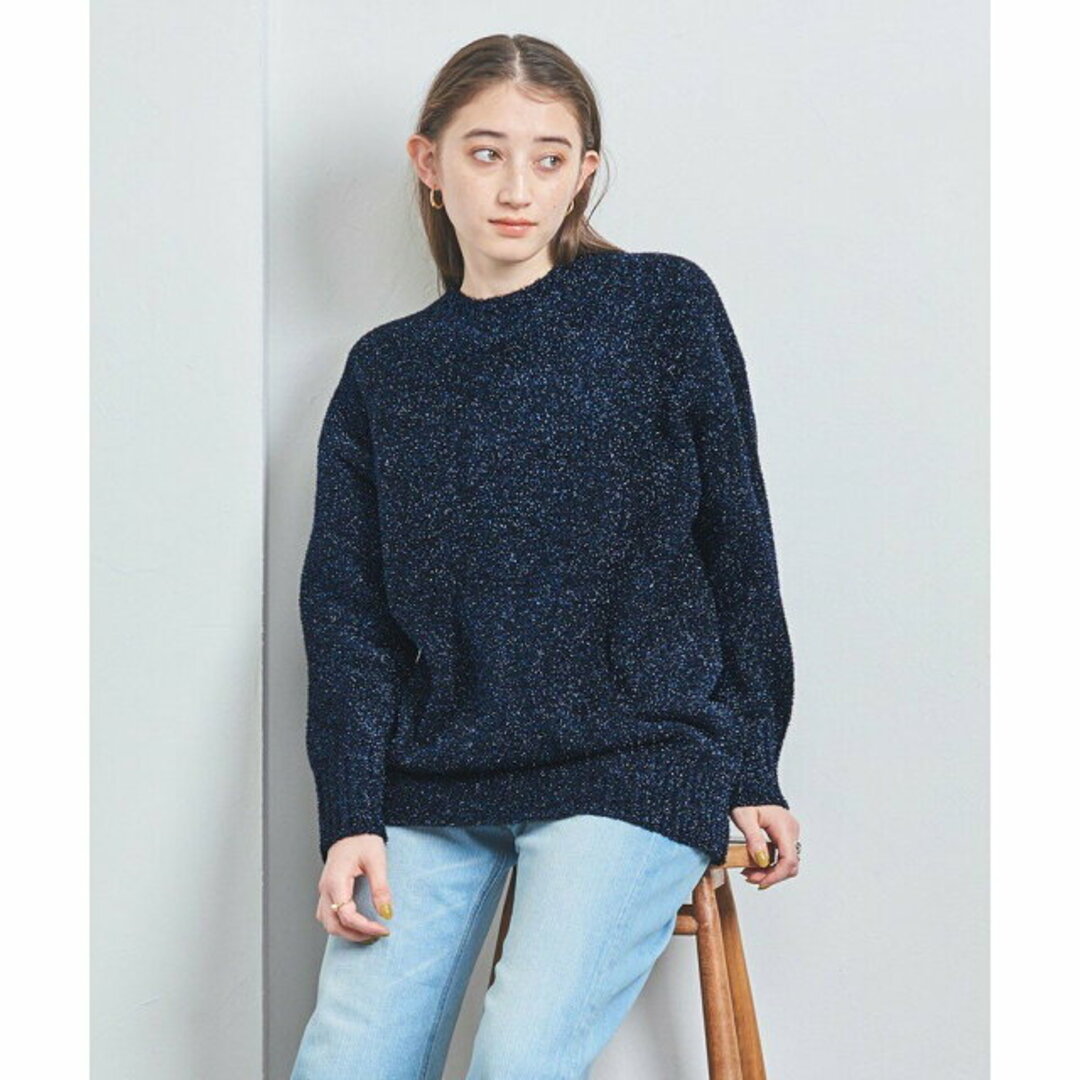 UNITED ARROWS - 【NAVY】グリッター ラメ ニットの通販 by UNITED