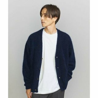 ビューティアンドユースユナイテッドアローズ(BEAUTY&YOUTH UNITED ARROWS)の【NAVY】シャギー モヘヤ Vカーディガン(カーディガン)