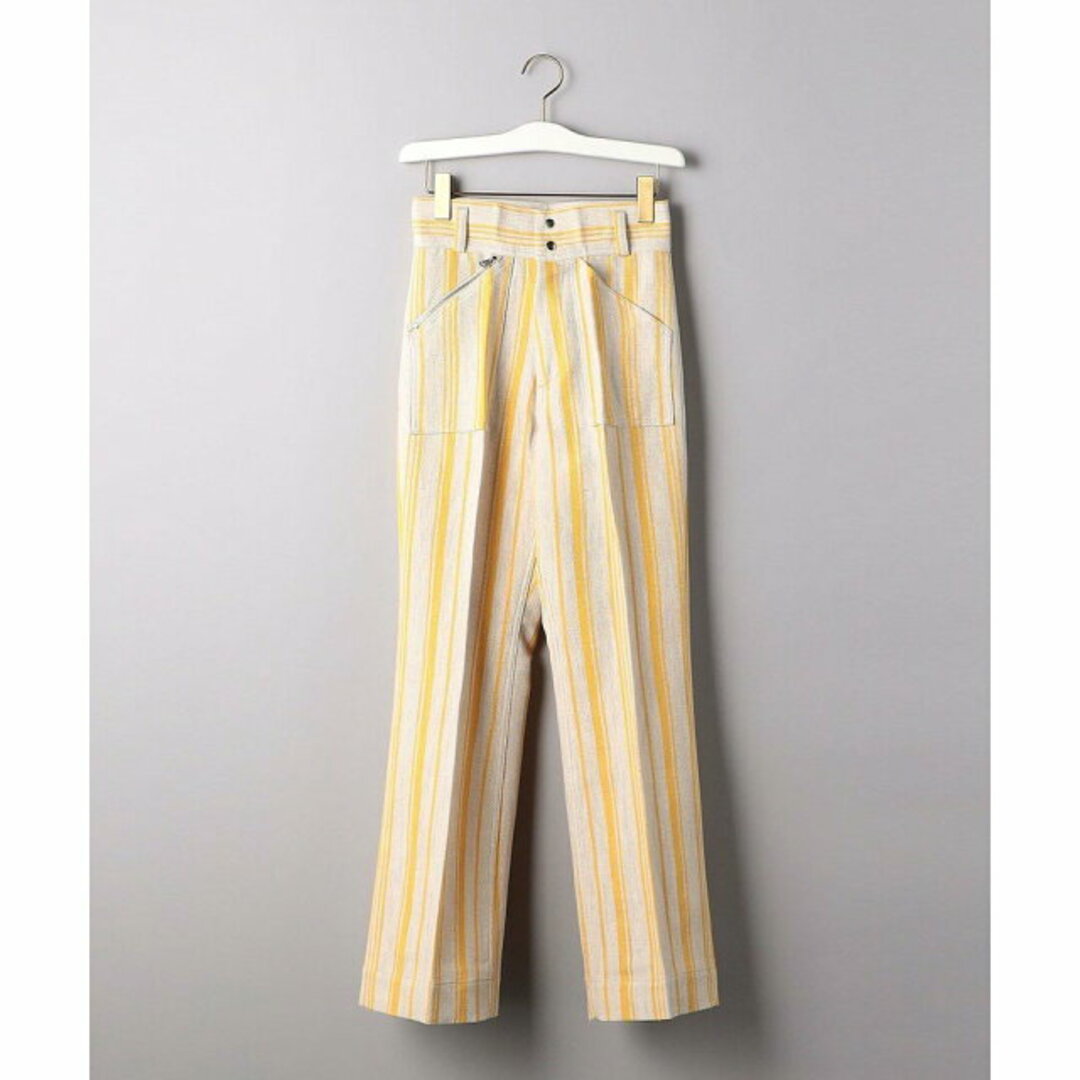 UNITED ARROWS(ユナイテッドアローズ)の【YELLOW】【S（1）】【別注】<FILL THE BILL(フィル ザ ビル)>ストライプ パンツ レディースのトップス(カットソー(長袖/七分))の商品写真