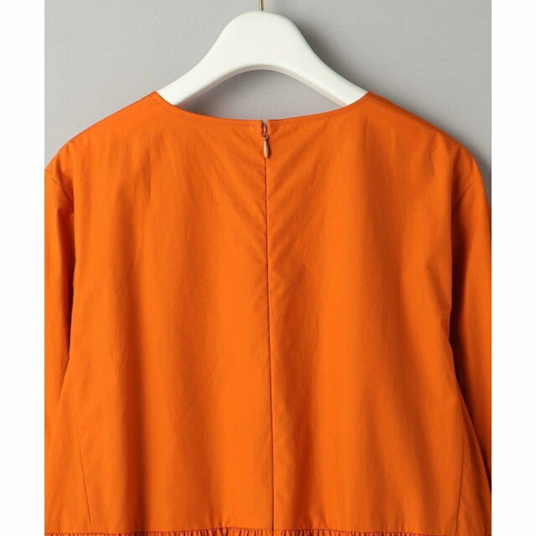 BEAUTY&YOUTH UNITED ARROWS(ビューティアンドユースユナイテッドアローズ)の【ORANGE】コットン ティアード ミドル ワンピース -ウォッシャブル- レディースのワンピース(ロングワンピース/マキシワンピース)の商品写真