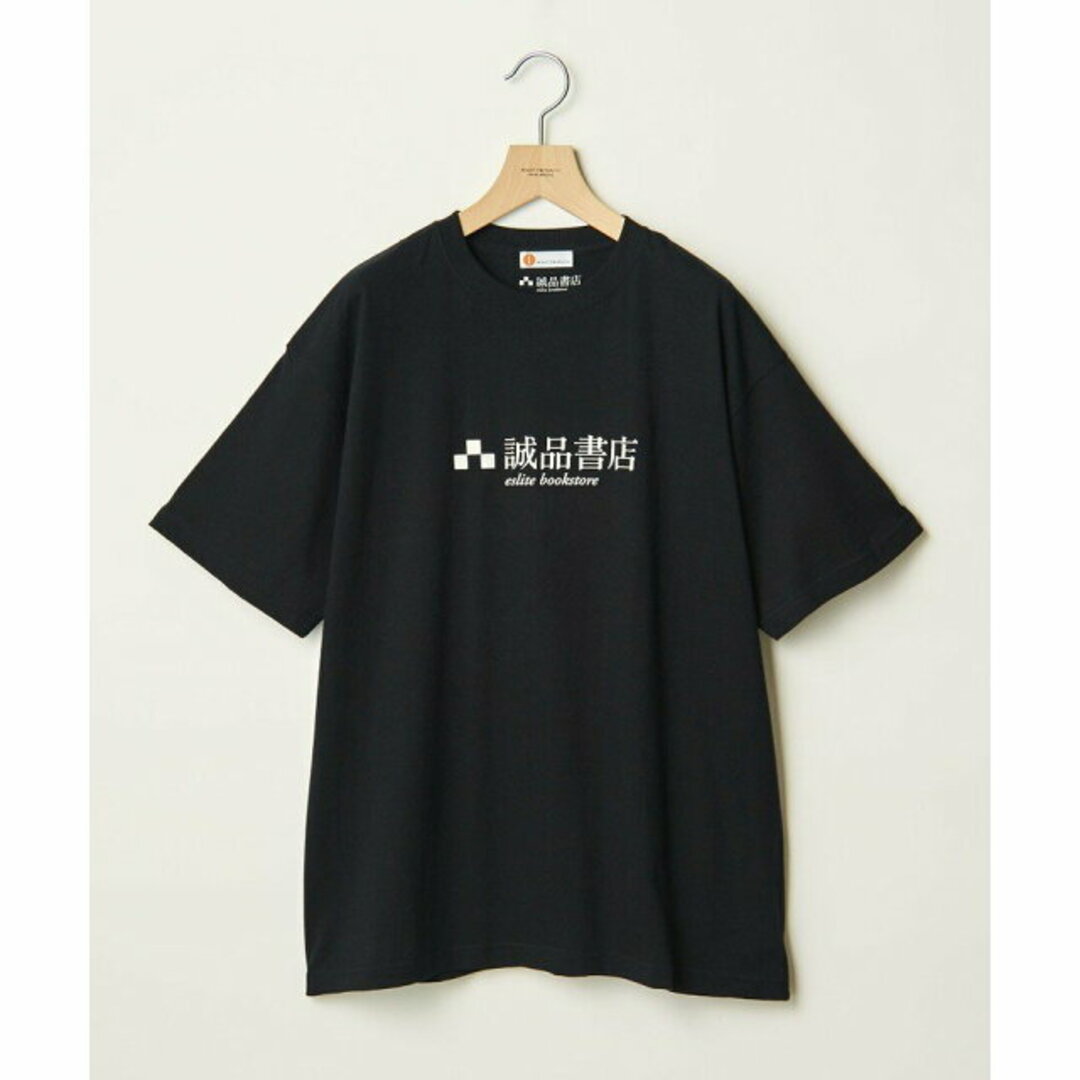 BEAUTY&YOUTH UNITED ARROWS(ビューティアンドユースユナイテッドアローズ)の【BLACK】【M】<info. BEAUTY&YOUTH * The eslite book store> BOOKS LOGO Tシャツ メンズのトップス(Tシャツ/カットソー(半袖/袖なし))の商品写真