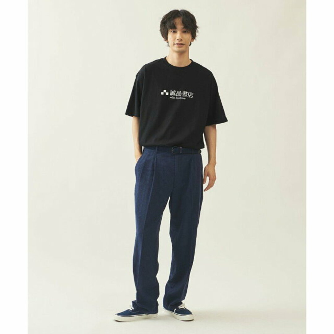 BEAUTY&YOUTH UNITED ARROWS(ビューティアンドユースユナイテッドアローズ)の【BLACK】【M】<info. BEAUTY&YOUTH * The eslite book store> BOOKS LOGO Tシャツ メンズのトップス(Tシャツ/カットソー(半袖/袖なし))の商品写真