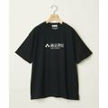 【BLACK】【M】<info. BEAUTY&YOUTH * The eslite book store> BOOKS LOGO Tシャツ