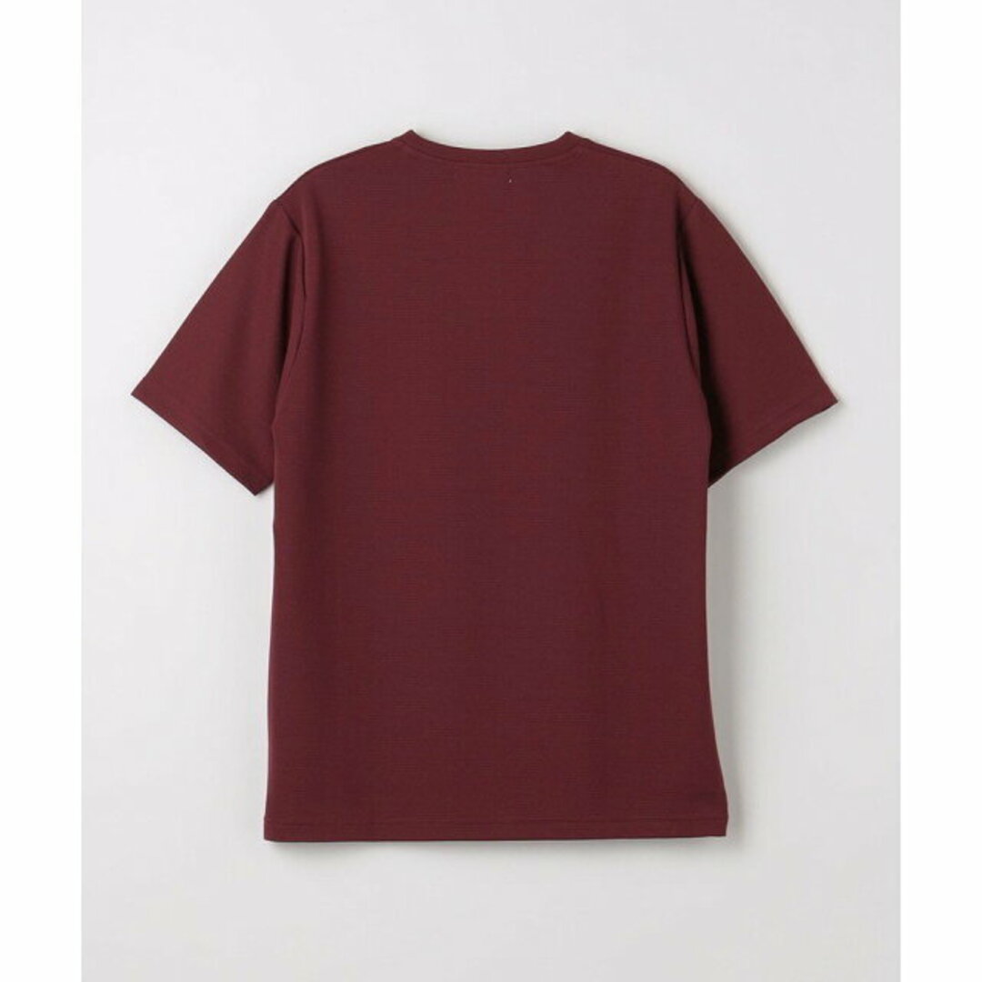 a day in the life(アデイインザライフ)の【WINE】リップル Vネック カットソー<A DAY IN THE LIFE> メンズのトップス(Tシャツ/カットソー(半袖/袖なし))の商品写真