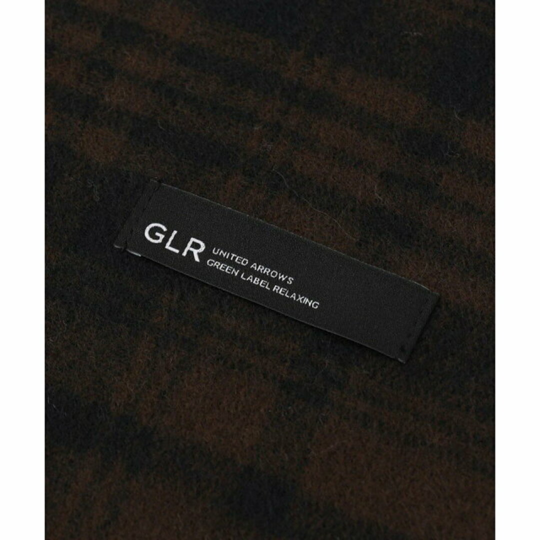 UNITED ARROWS green label relaxing(ユナイテッドアローズグリーンレーベルリラクシング)の【DK.BROWN】GLR アクリル チェック マフラー レディースのファッション小物(マフラー/ショール)の商品写真