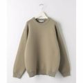 【BEIGE】ポリエステルニット プルオーバー -ハンドウォッシャブル-<A D