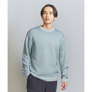 ビューティアンドユースユナイテッドアローズ(BEAUTY&YOUTH UNITED ARROWS)の【LT.BLUE】フェード アゼ クルーネック ニット(その他)