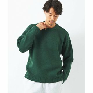 ユナイテッドアローズグリーンレーベルリラクシング(UNITED ARROWS green label relaxing)の【DK.GREEN】Morley  クルー ニット(ニット/セーター)