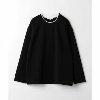 アデイインザライフ(a day in the life)の【BLACK】リップル フェイクレイヤード カットソー<A DAY IN THE LIFE>(Tシャツ/カットソー(半袖/袖なし))