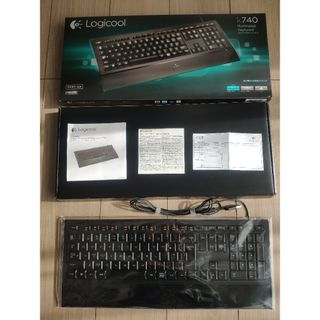 ロジクール(Logicool)の【希少品】Logicool Illuminated Keyboard K740(PC周辺機器)