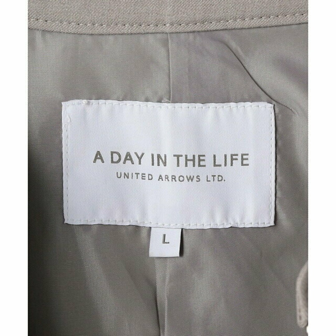 a day in the life(アデイインザライフ)の【BEIGE】ウールライク ライダースジャケット<A DAY IN THE LIFE> メンズのジャケット/アウター(ライダースジャケット)の商品写真