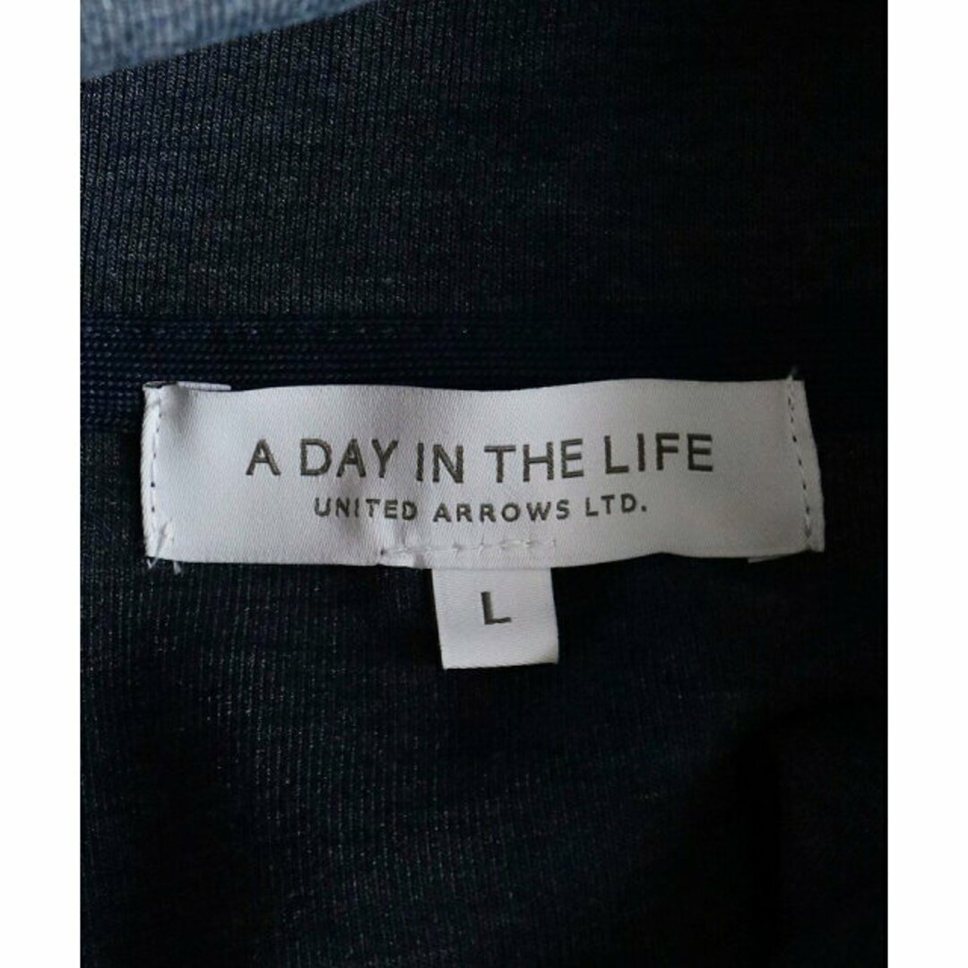 a day in the life(アデイインザライフ)の【NAVY】オフタートルネック カットソー<A DAY IN THE LIFE> メンズのトップス(Tシャツ/カットソー(半袖/袖なし))の商品写真