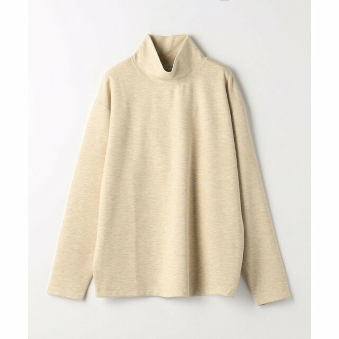 a day in the life(アデイインザライフ)の【BEIGE】オフタートルネック カットソー<A DAY IN THE LIFE> メンズのトップス(Tシャツ/カットソー(半袖/袖なし))の商品写真