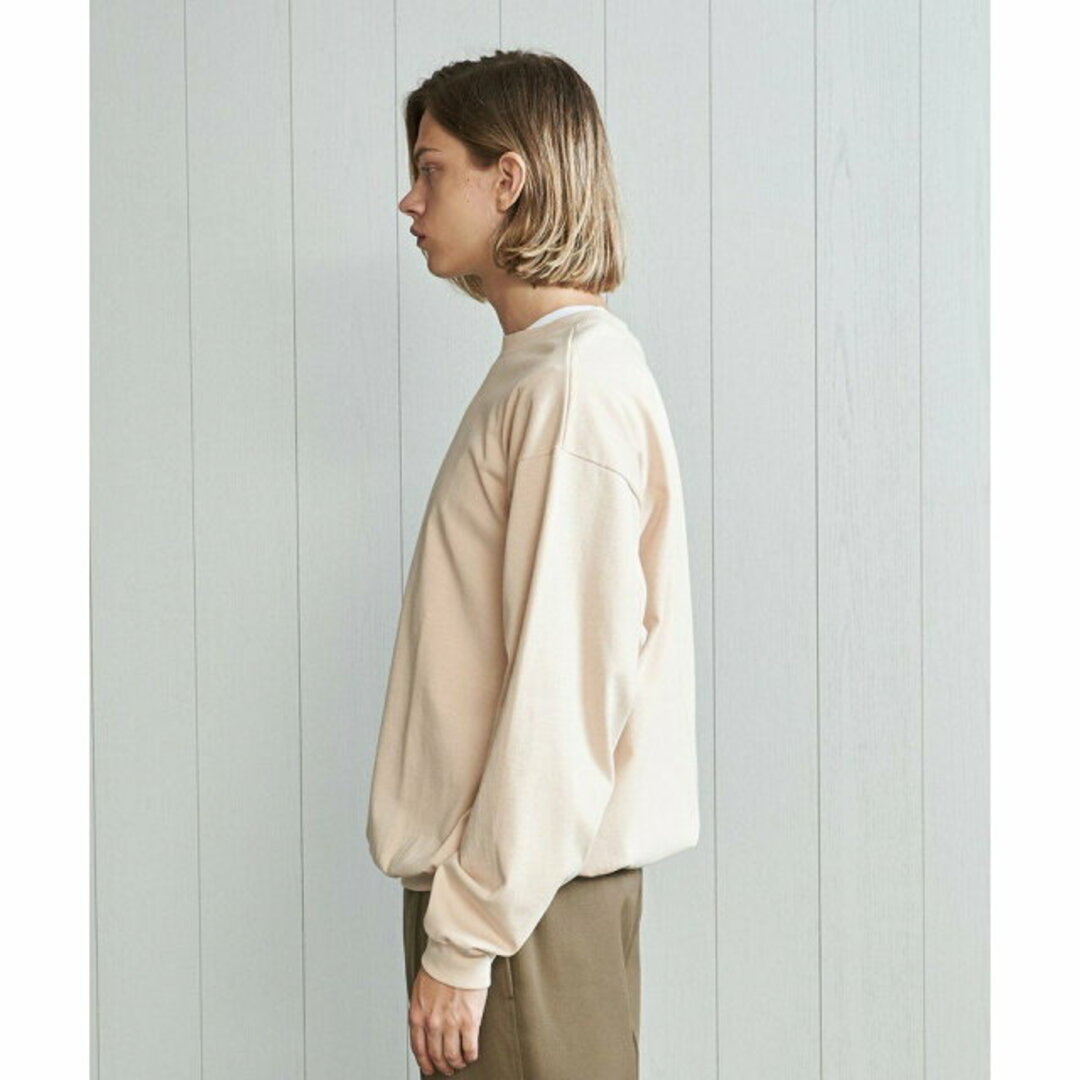 BEAUTY&YOUTH UNITED ARROWS(ビューティアンドユースユナイテッドアローズ)の【NATURAL】<H>HEAVY HYBRID COTTON SWEAT CREW NECK PULLOVER 2022/スウェット メンズのトップス(Tシャツ/カットソー(半袖/袖なし))の商品写真