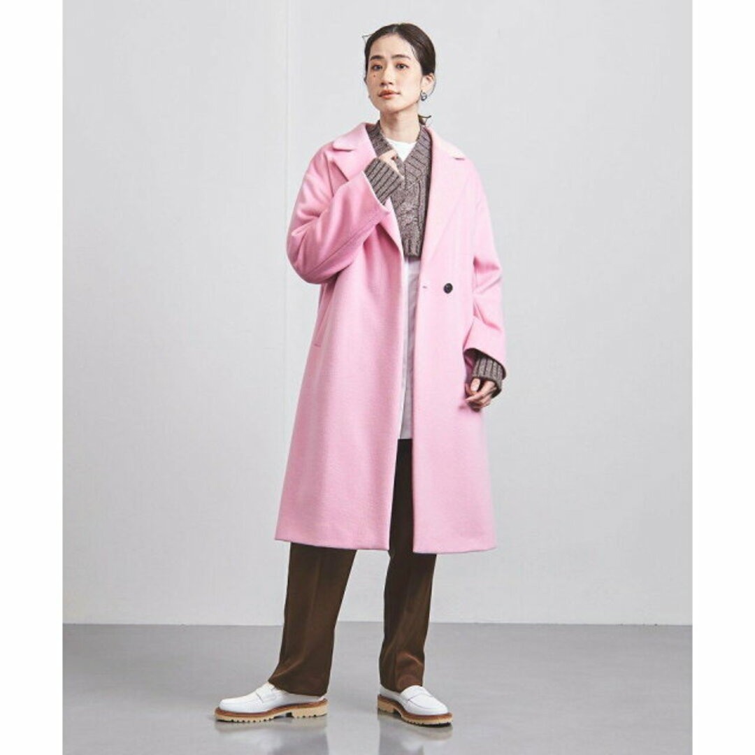 UNITED ARROWS(ユナイテッドアローズ)の【LT.PINK】W/N ビッグ テーラード コート その他のその他(その他)の商品写真