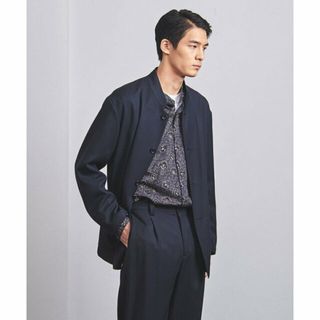 ユナイテッドアローズ(UNITED ARROWS)の【NAVY】カルゼ スタンドカラー ジャケット(その他)