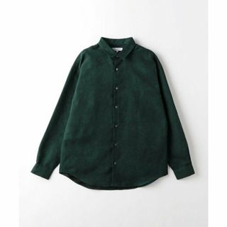 アデイインザライフ(a day in the life)の【DK.GREEN】スエードライク レギュラーカラー シャツ<A DAY IN THE LIFE>(シャツ)