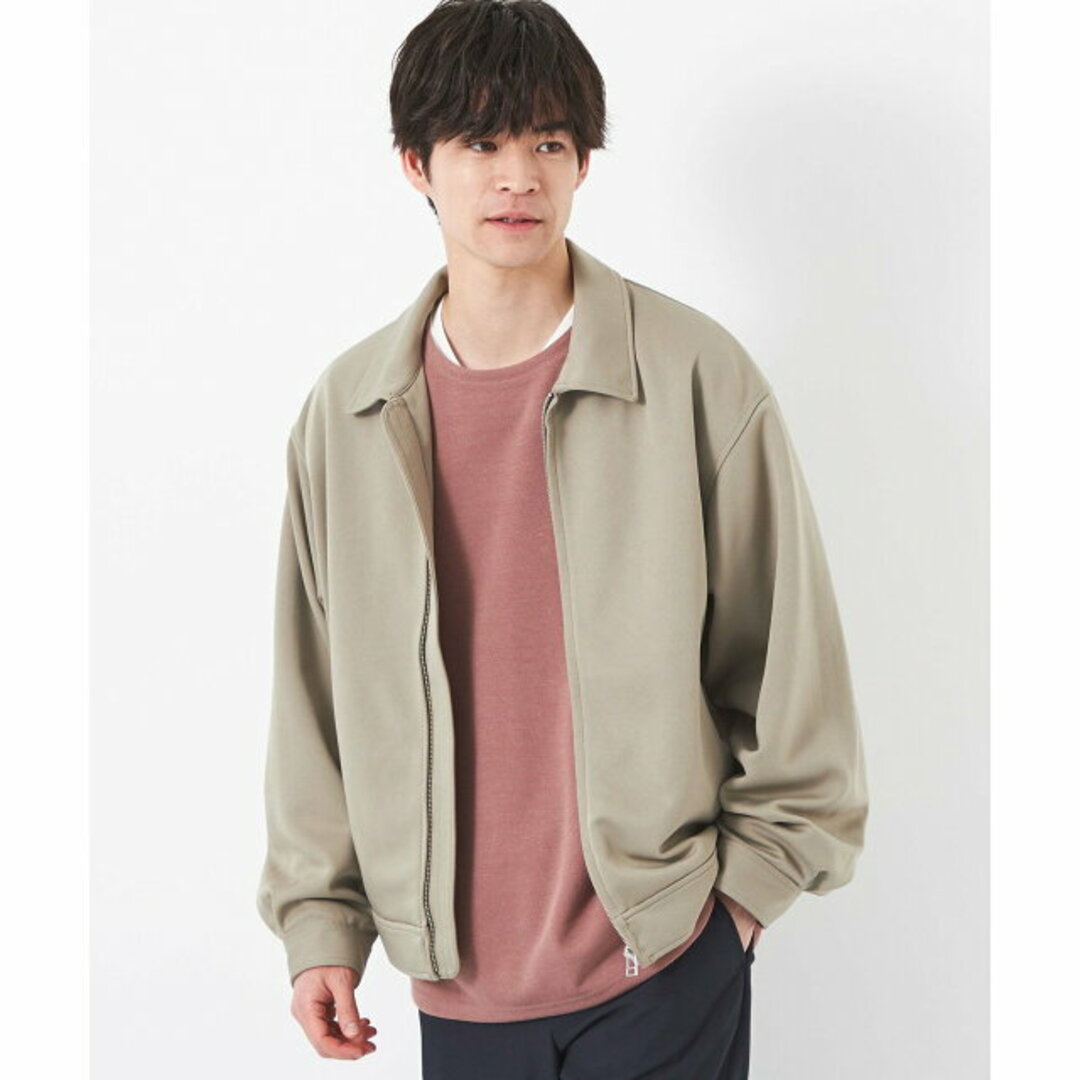 UNITED ARROWS green label relaxing(ユナイテッドアローズグリーンレーベルリラクシング)の【BEIGE】Morley ジャージ トラックブルゾン メンズのジャケット/アウター(ブルゾン)の商品写真