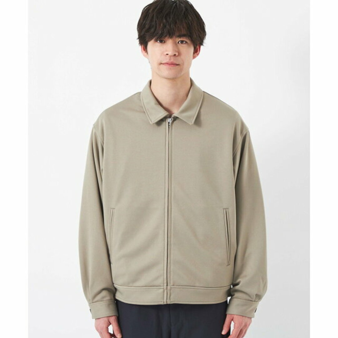 UNITED ARROWS green label relaxing(ユナイテッドアローズグリーンレーベルリラクシング)の【BEIGE】Morley ジャージ トラックブルゾン メンズのジャケット/アウター(ブルゾン)の商品写真