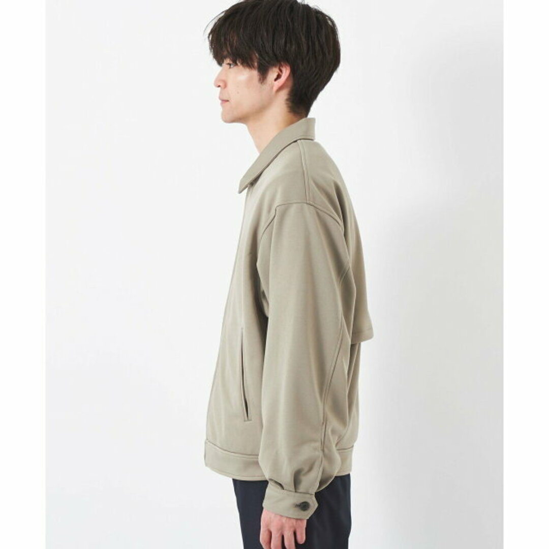 UNITED ARROWS green label relaxing(ユナイテッドアローズグリーンレーベルリラクシング)の【BEIGE】Morley ジャージ トラックブルゾン メンズのジャケット/アウター(ブルゾン)の商品写真