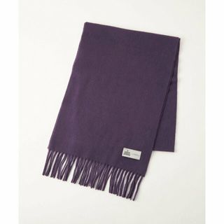 ユナイテッドアローズグリーンレーベルリラクシング(UNITED ARROWS green label relaxing)の【PURPLE】HAMILTON WOOL MUFF 22F マフラー(マフラー)