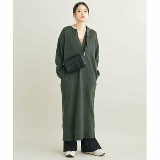 ビューティアンドユースユナイテッドアローズ(BEAUTY&YOUTH UNITED ARROWS)の【OLIVE】シャギースキッパーマキシワンピース(ロングワンピース/マキシワンピース)