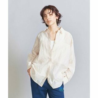 ビューティアンドユースユナイテッドアローズ(BEAUTY&YOUTH UNITED ARROWS)の【OFF WHITE】ポリエステル クリンセル シャツ -ウォッシャブル-(シャツ/ブラウス(長袖/七分))