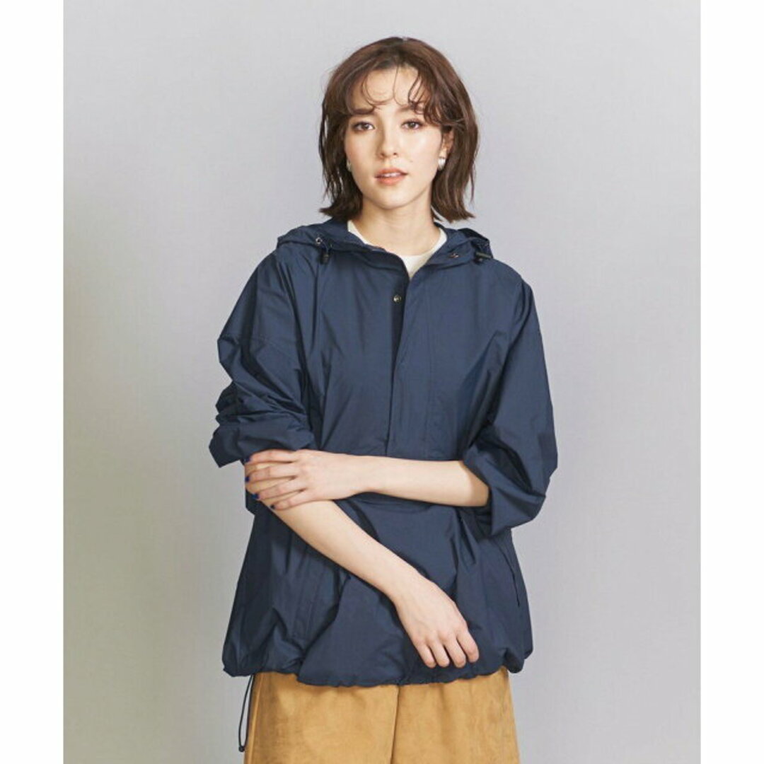 BEAUTY&YOUTH UNITED ARROWS(ビューティアンドユースユナイテッドアローズ)の【NAVY】【FREE】ナイロンタフタ アノラックパーカー レディースのジャケット/アウター(ナイロンジャケット)の商品写真